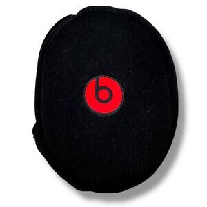 Beats by Dre Headphones Replacement Carrying Case Only Black Zipper Inner Pocket